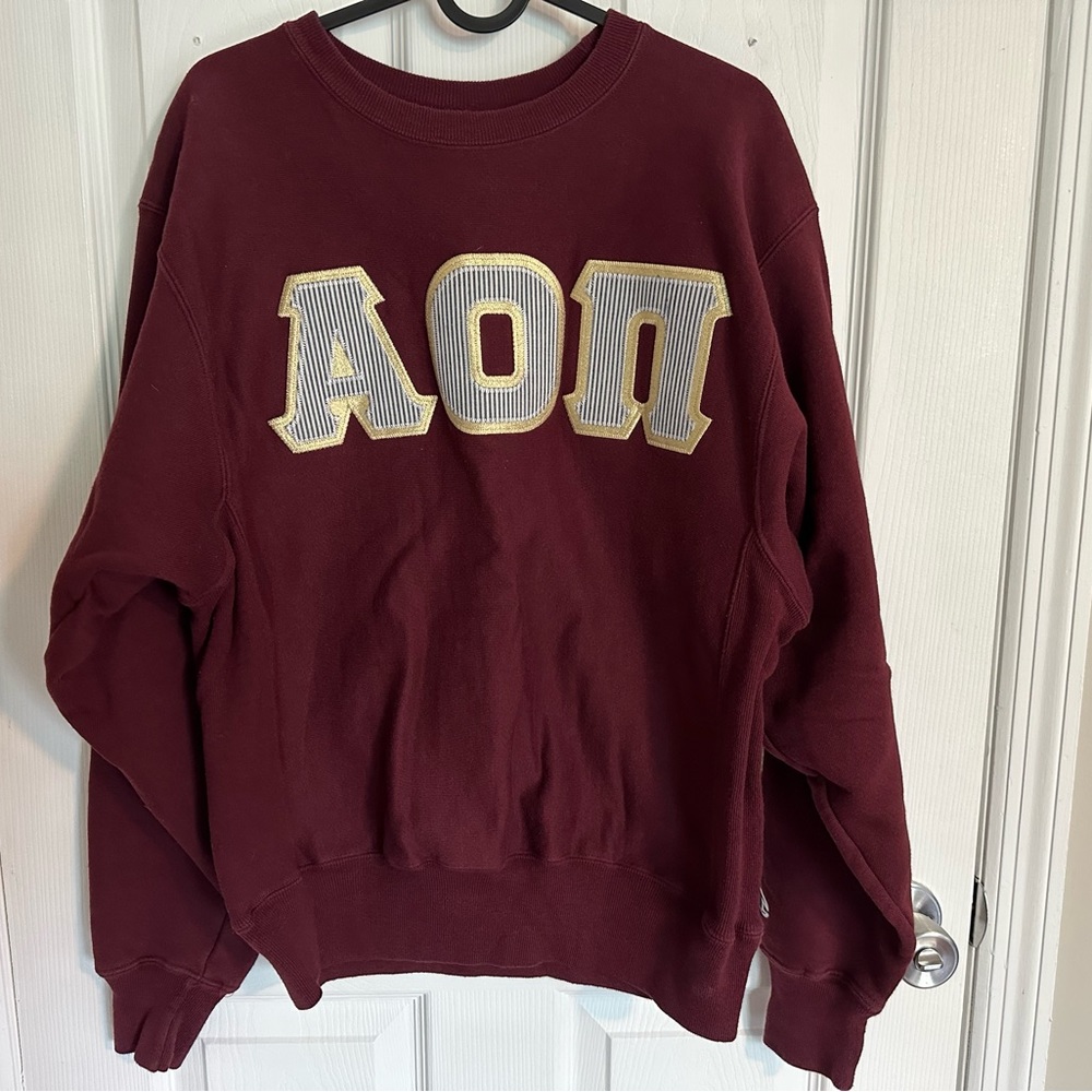 AOII Stitched Letters